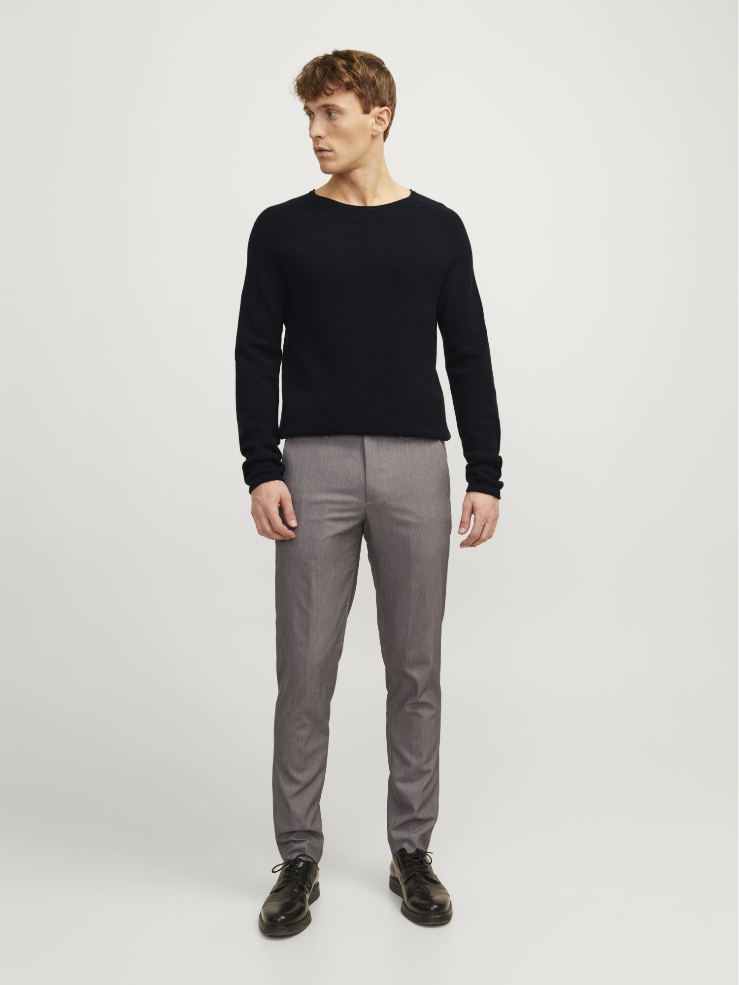 Jack & Jones - Hill - Elegáns Férfi pulóver
