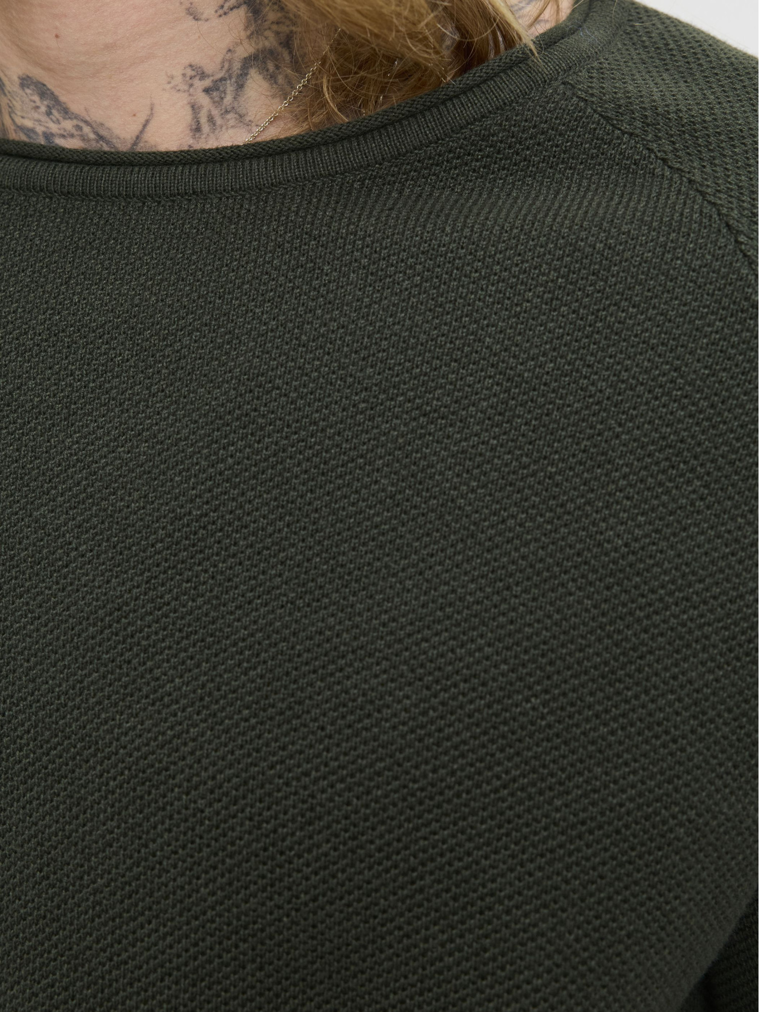 Jack & Jones - Hill - Elegáns Férfi pulóver