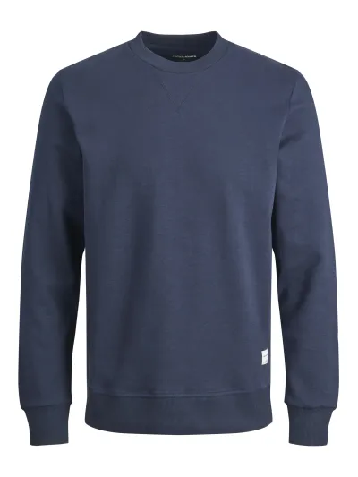 Jack & Jones - BASIC / Blue - Elegáns Férfi pulóver