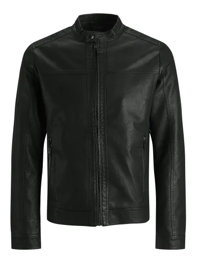 Jack & Jones - WARNER / Black - Férfi dzseki