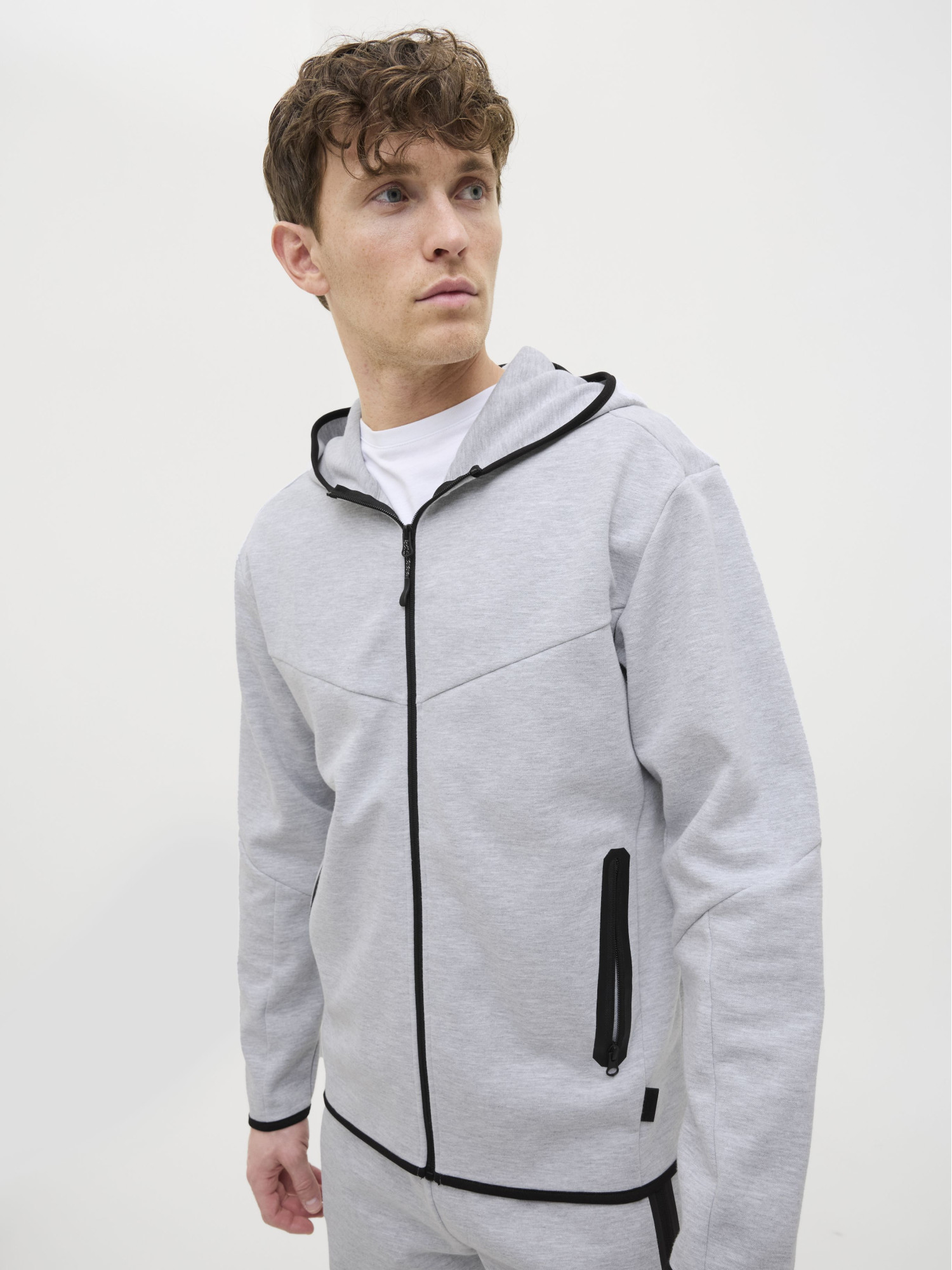 Jack & Jones - Fusion - Férfi melegítő pulóver