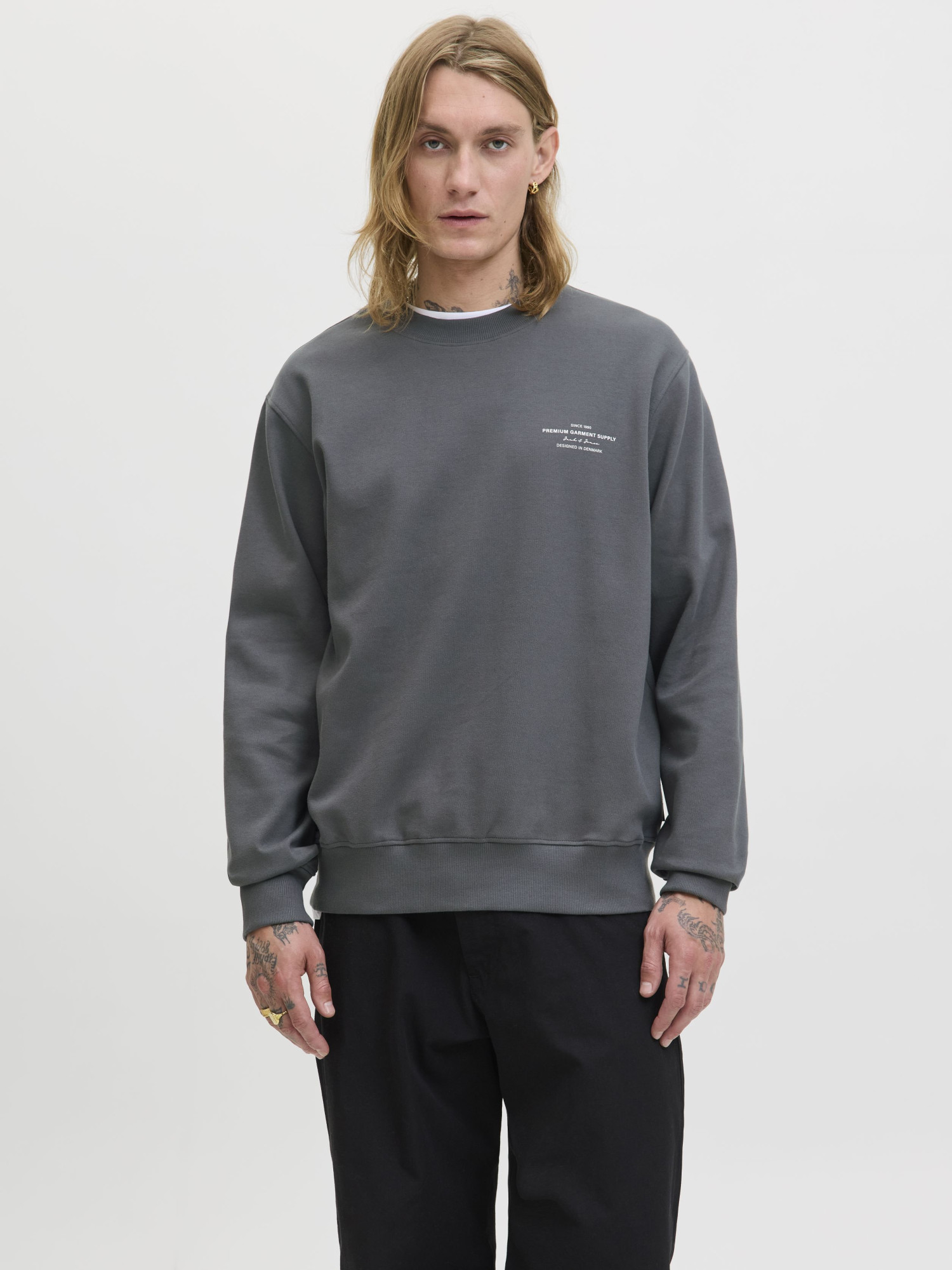 Jack & Jones - Blachad - Sportos Férfi pulóver