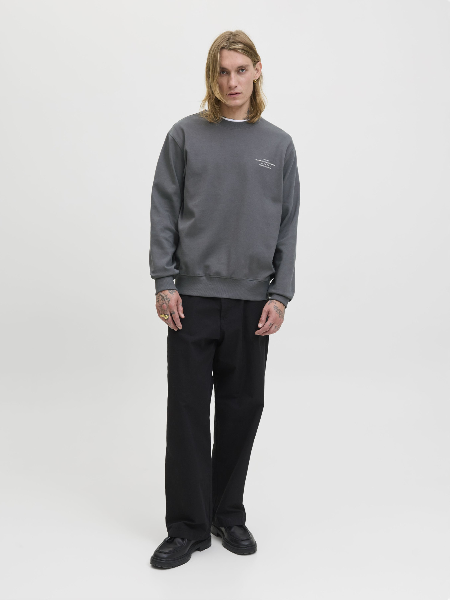Jack & Jones - Blachad - Sportos Férfi pulóver