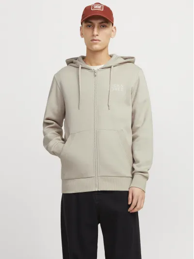Jack & Jones - CORP / Grey - Sportos Férfi pulóver
