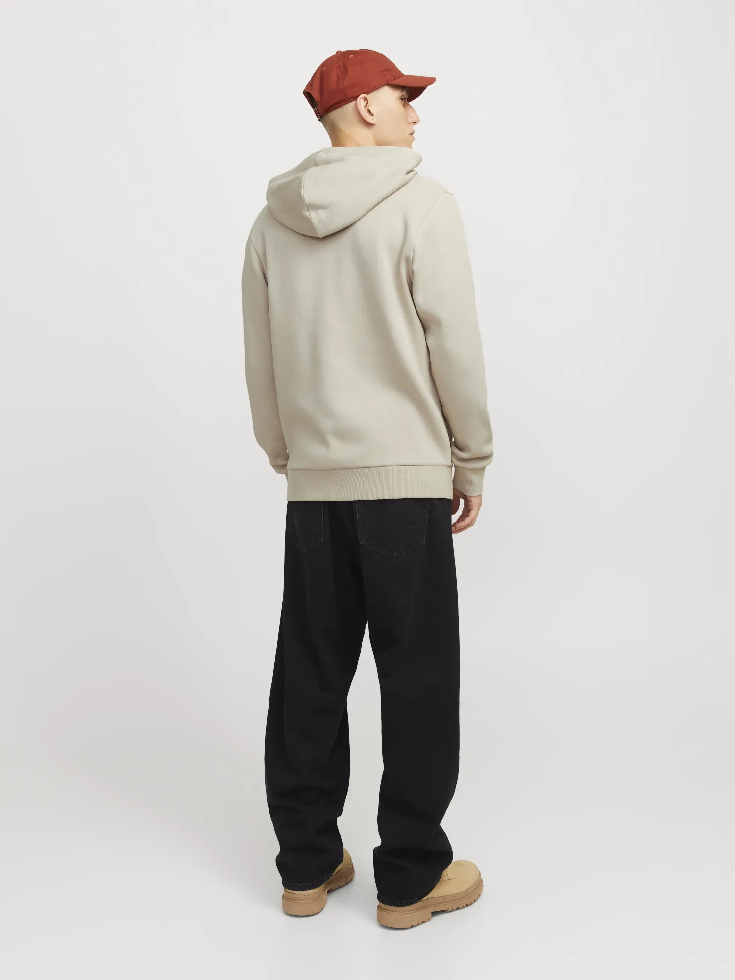 Jack & Jones - CORP / Grey - Sportos Férfi pulóver