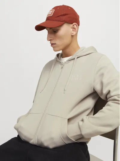 Jack & Jones - CORP / Grey - Sportos Férfi pulóver