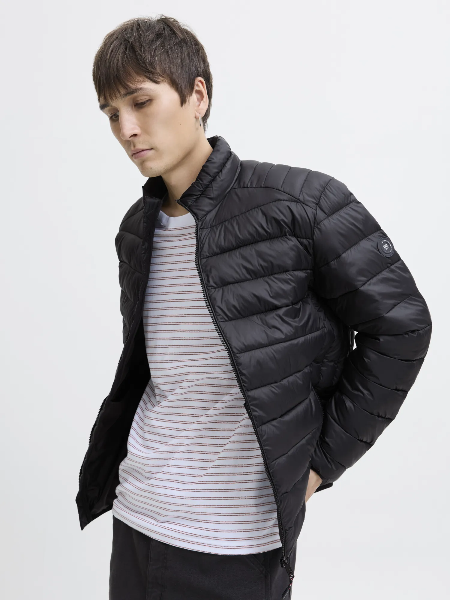 Jack & Jones - BRADLEY / Black - Férfi dzseki