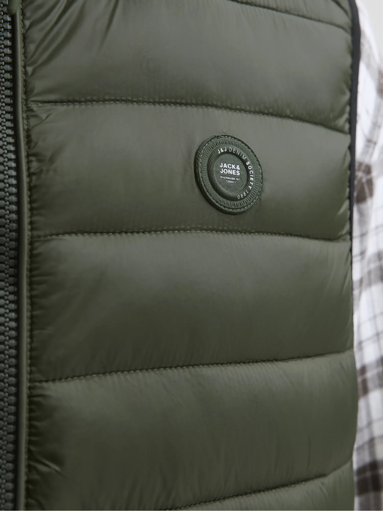 Jack & Jones - BRADLEY / Green - Férfi mellény