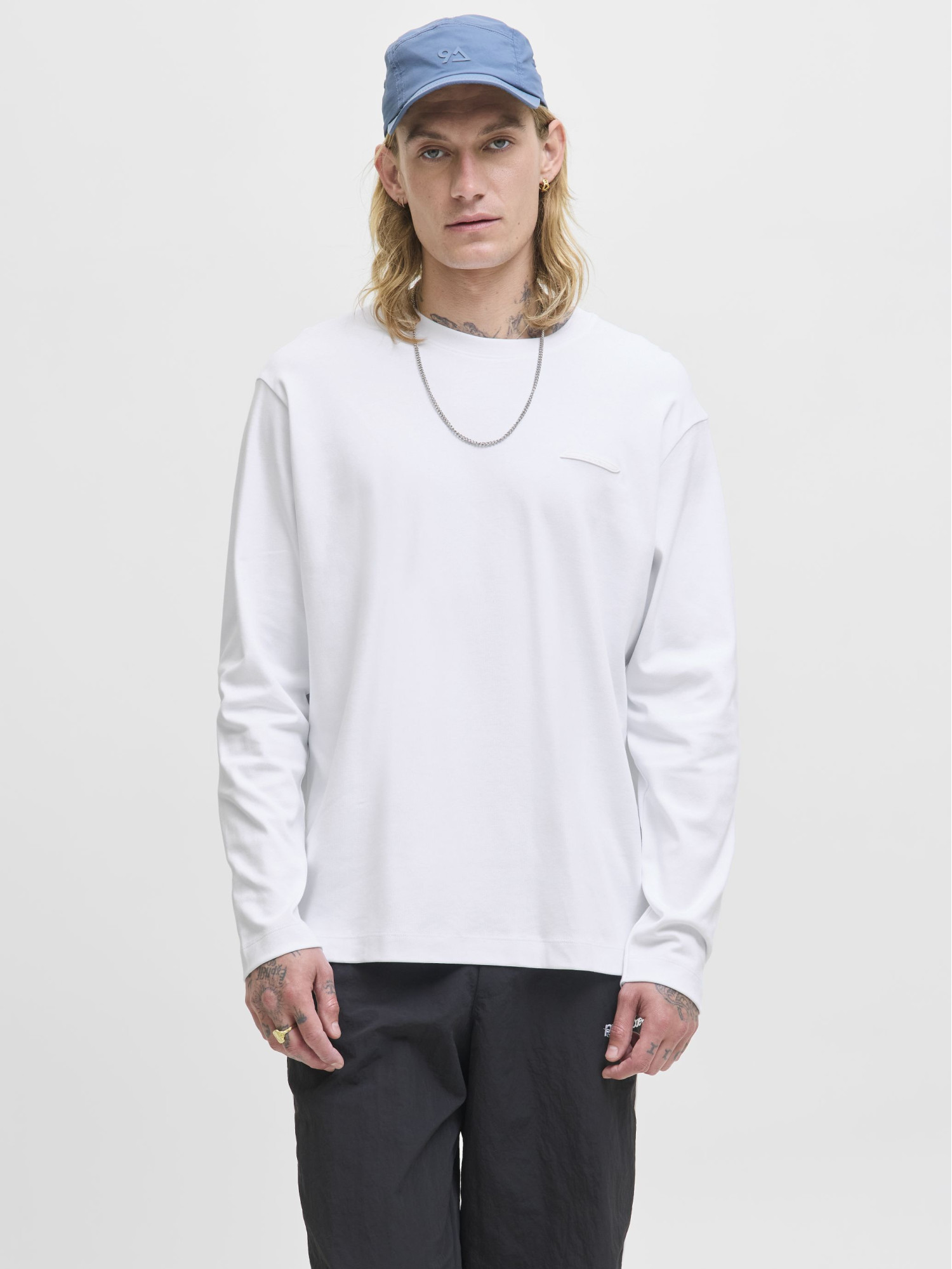 Jack & Jones - Fusion Interlock - Sportos Férfi pulóver