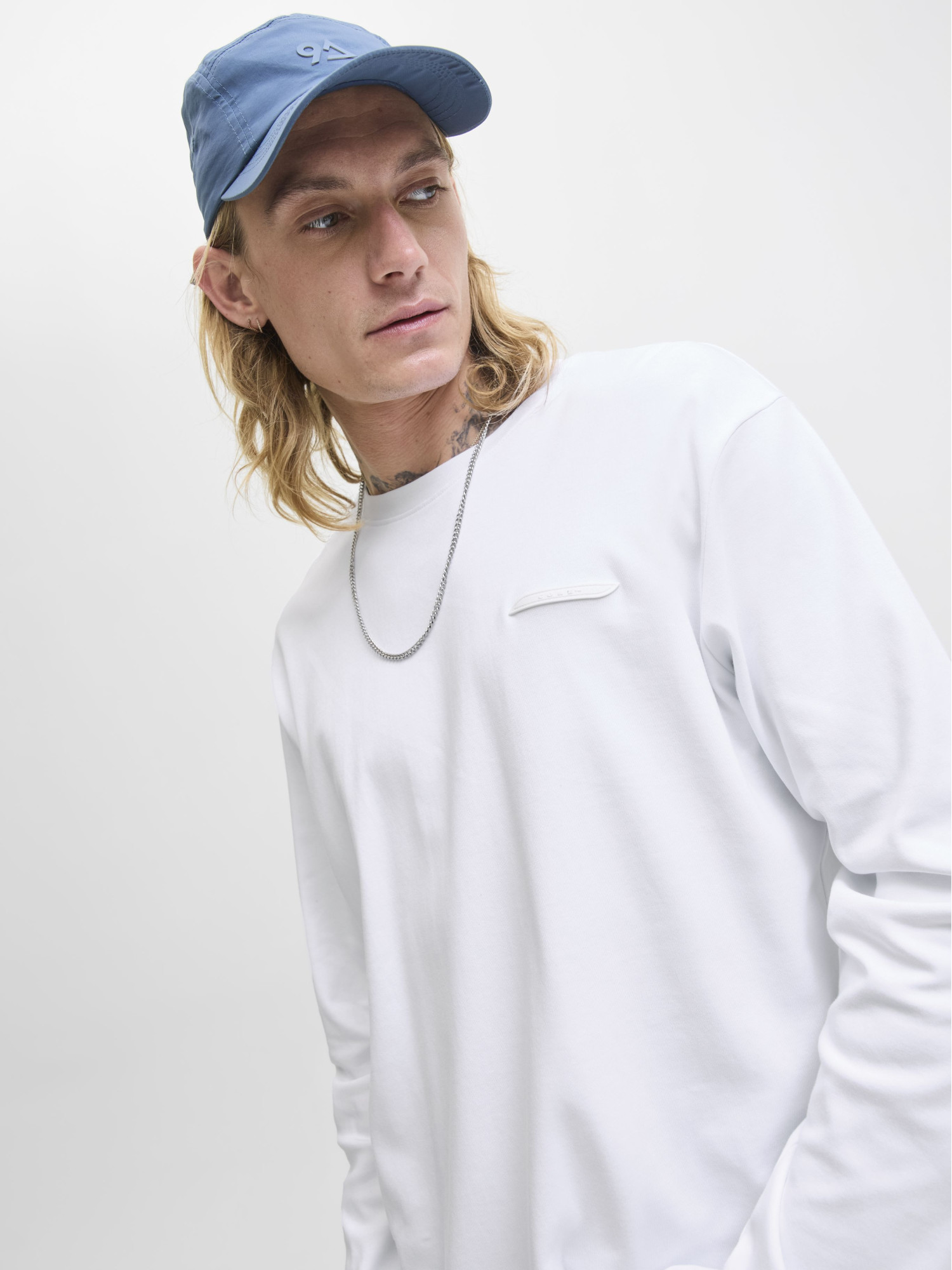 Jack & Jones - Fusion Interlock - Sportos Férfi pulóver