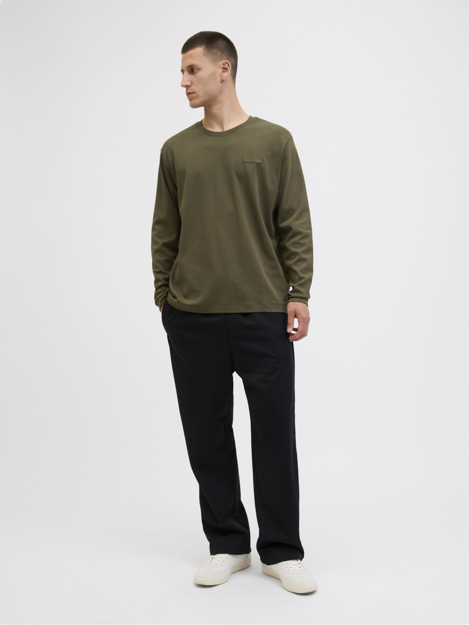 Jack & Jones - Fusion Interlock - Sportos Férfi pulóver