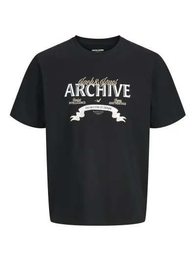 Jack & Jones - DOVER / Black - Férfi póló